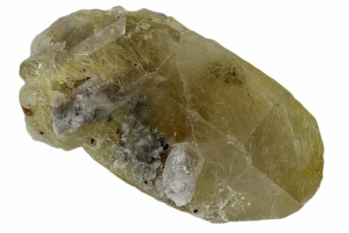 Rutilated Quartz Crystal Cluster - Brazil #172975